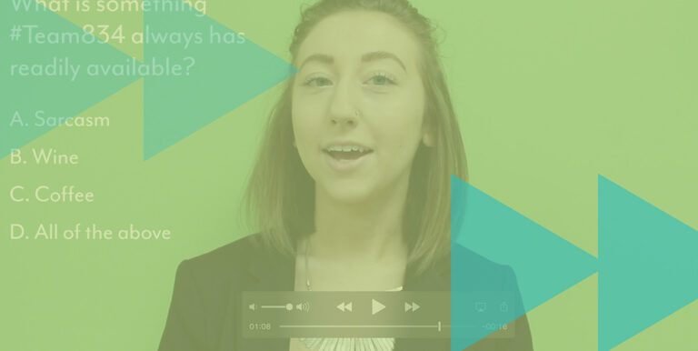 A paused video of Morgan giving the answers to our favorite trivia