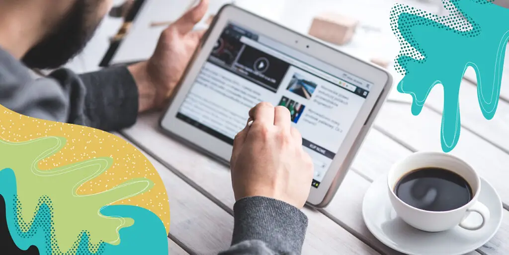 a person working on their laptop