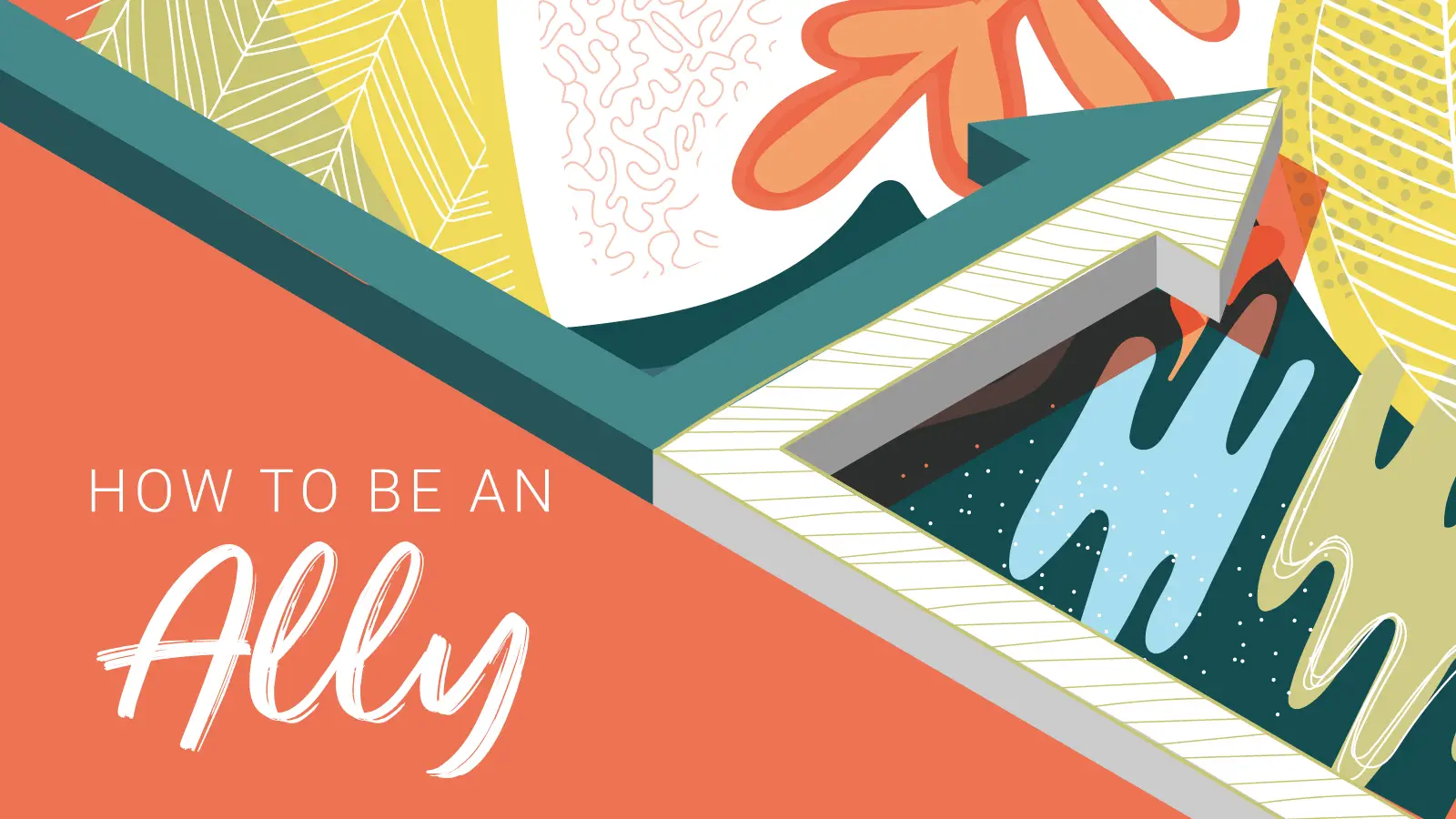 Two arrows meeting in the middle