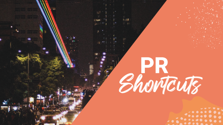 A city road at night