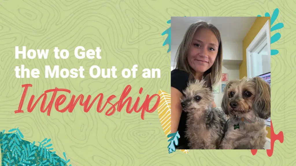 Alayna McNeil poses with two 8thirtyfour dogs