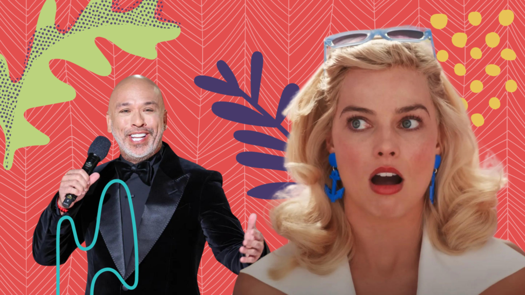 Margot Robbie header image from golden globes