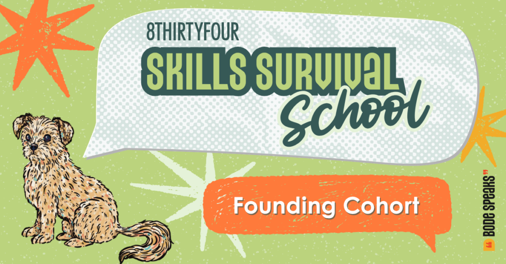 8THIRTYFOUR Skills Survival School Founding Cohort