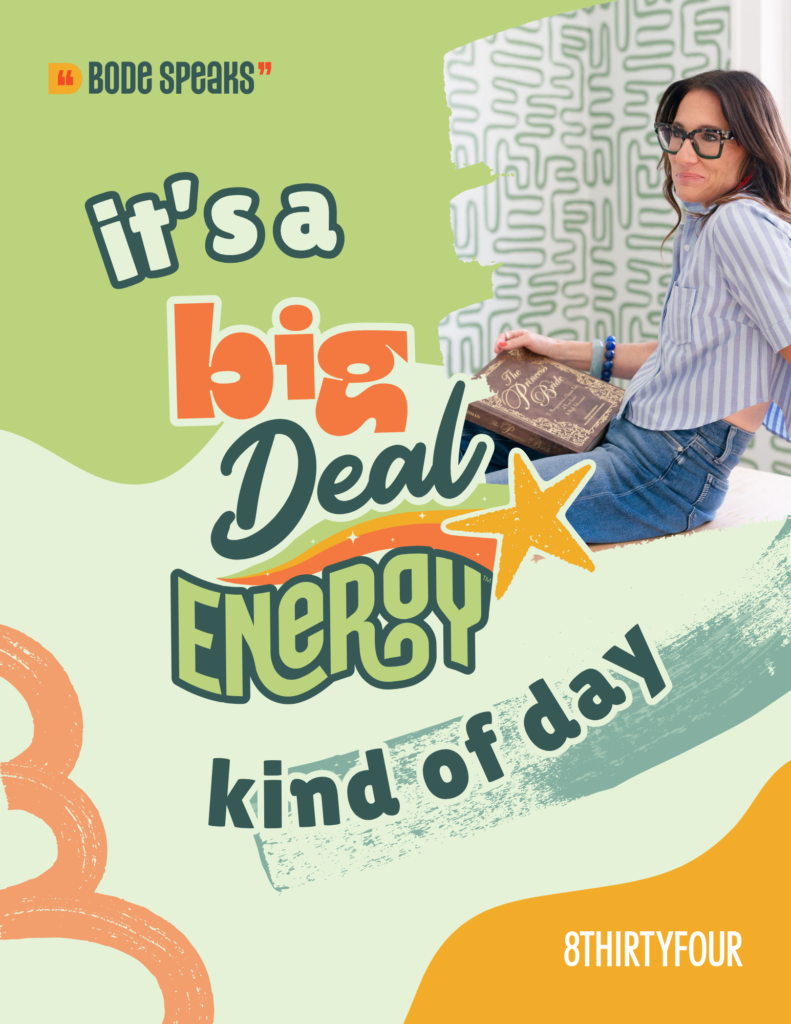 it's a big deal energy kind of day