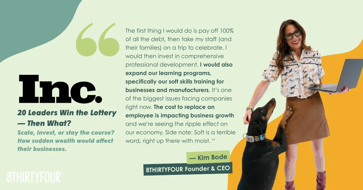 Inc. Kim Bode quote.
