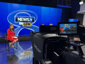 Reporter sits down for News 8 6 p.m. show